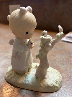 1983 "His Eye is On the Sparrow" Precious Moment